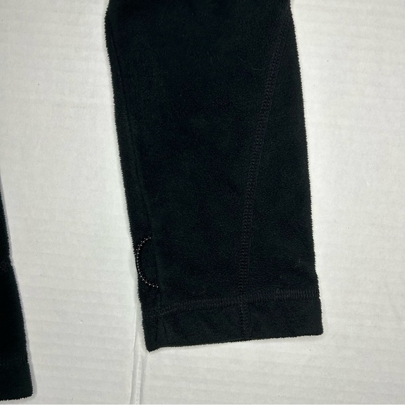 K-Way Women’s Black Guinevere Fleece Jacket Zip Size Small Protect Wild Fish - Picture 8 of 13